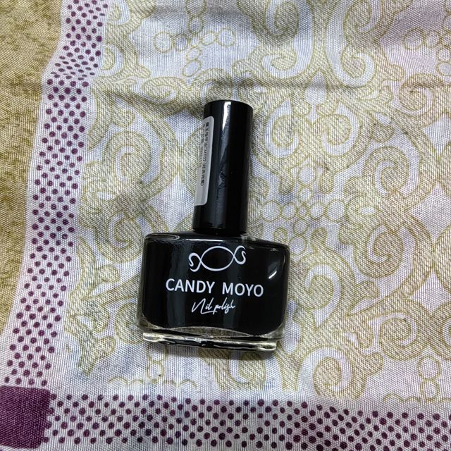 CANDY MOYO经典纯黑色好看指甲油