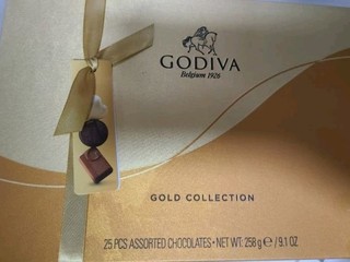 歌帝梵（GODIVA）金装巧克力礼盒（25颗装）