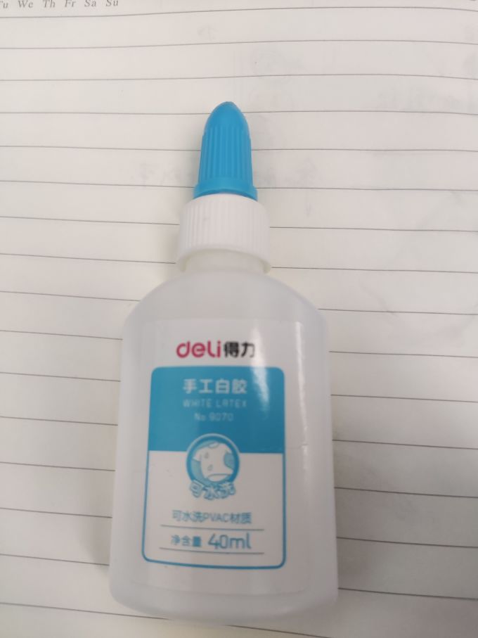 手工课必备得力白乳胶