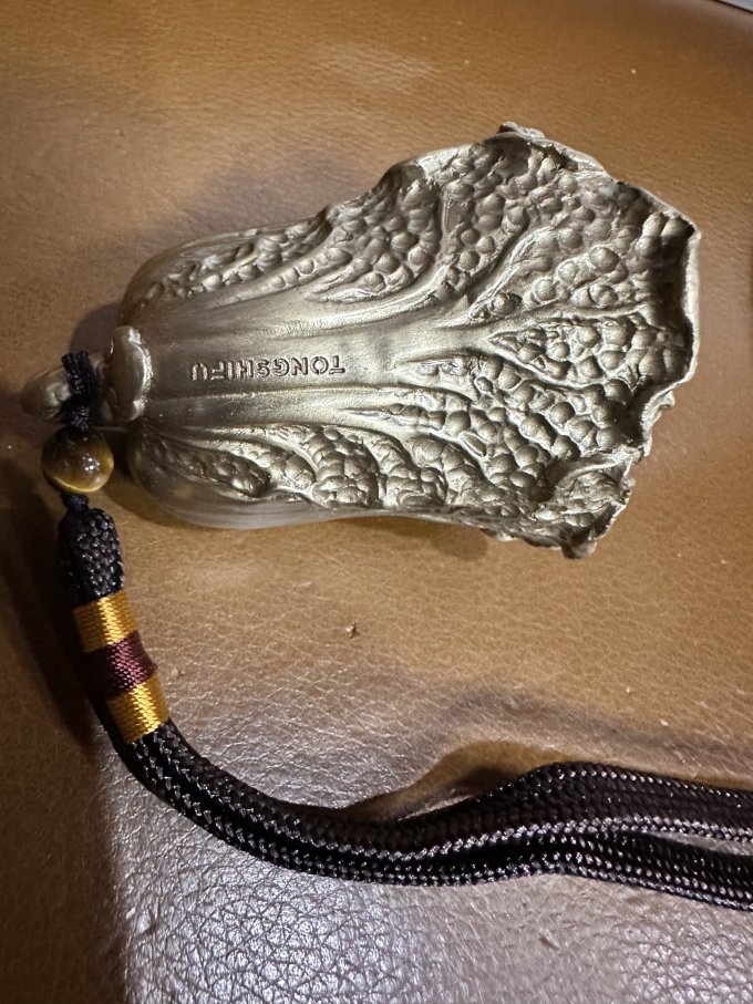 铜师傅纯铜手把件