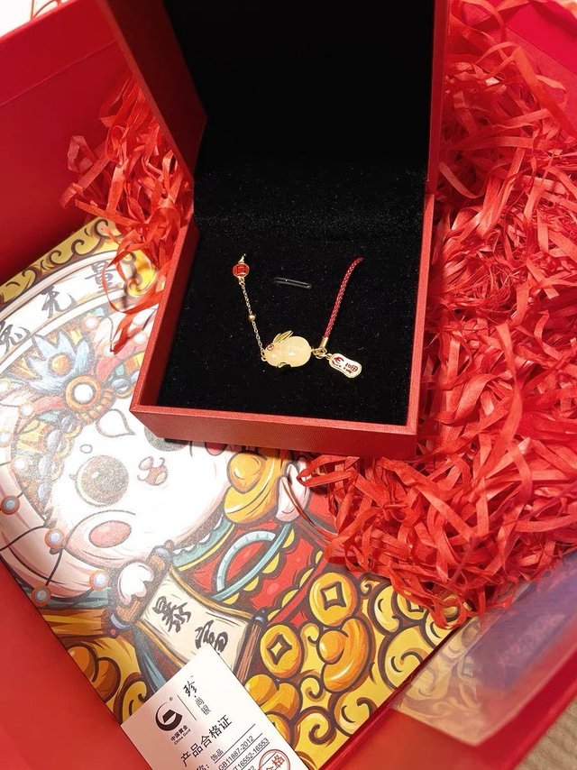 福兔手链情人节送女友的好礼物