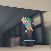 ​超大屏幕的小米电视用于视频学习，效果一