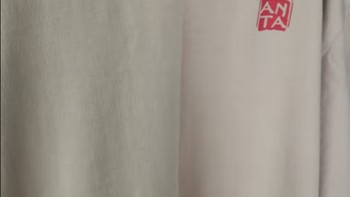 安踏国潮国风短袖T恤男女同款2023夏季新款休闲宽松运动印花上衣 象牙白-1 XL/180