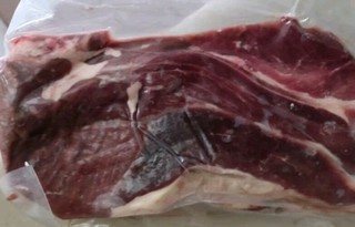 时鲜生活 国产原切牛腱子肉1000g 筋肉交织