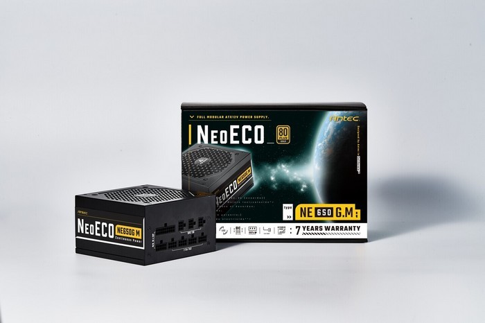 安钛克发布新款 NeoECO Gold 金牌系列电源，7年质保，全模组