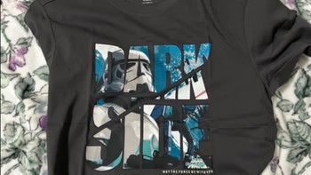 李宁T恤星球大战联名系列男子短袖文化衫AHSS715