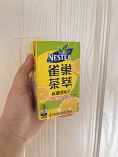 雀巢柠檬冻红茶，低糖真果汁