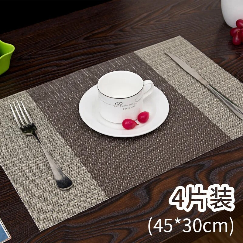 餐桌上的仪式感，你需要一张餐垫，瞬间营造浪漫氛围