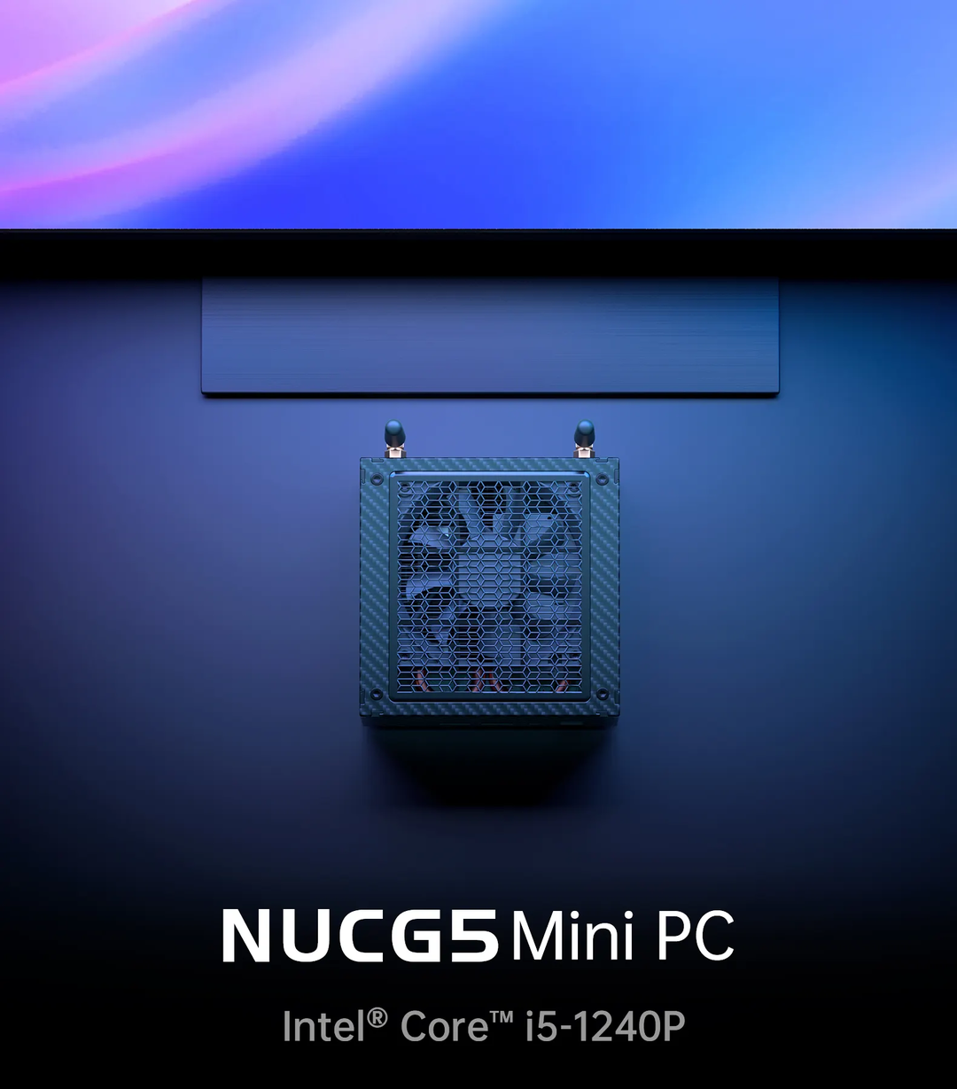搭i5-1240P、双雷电4：Minisforum 发布新款 NUCG5 迷你主机