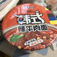 好吃牛肉方便面非常美味