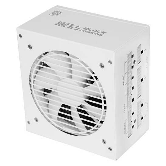 先马推出黑钻 1000W 雪装版电源：纯白设计、标配 PCIe 5.0 显卡线