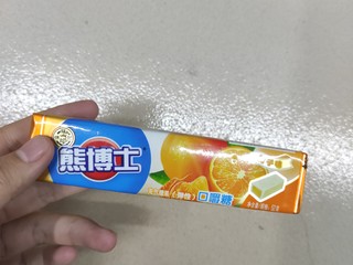 熊博士的口嚼糖香橙味