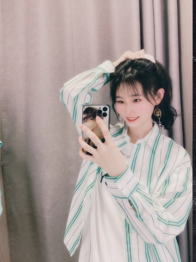 这个衬衫会不会有点太绿了？？？