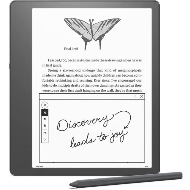 目前唯一10寸300ppi阅读器，kindle scribe使用体会