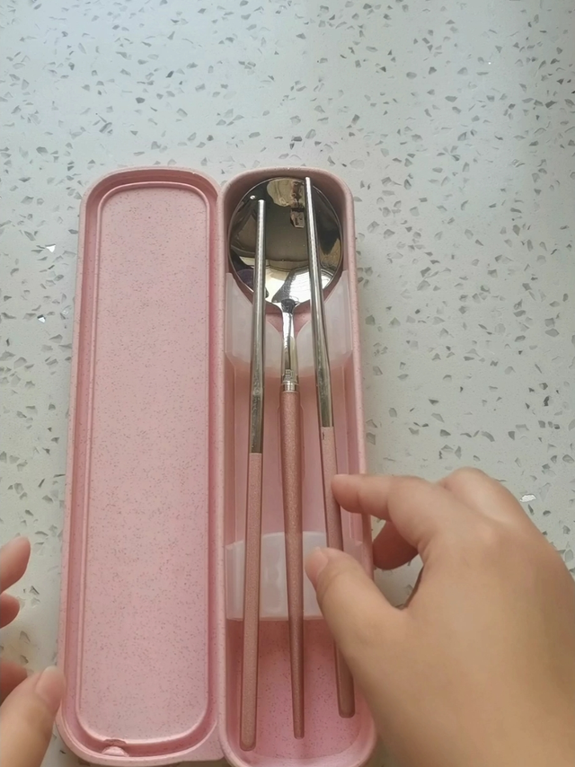 上班上学旅游必带品-便携筷子勺子套装餐具