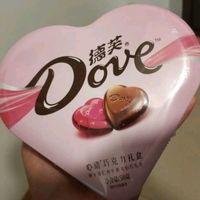 德芙（Dove）心语夹心巧克力礼盒98g情人节