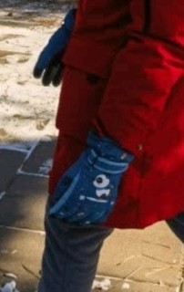 防水保暖的儿童滑雪手套