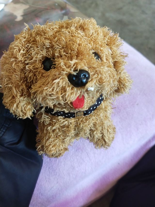 儿童电动玩具狗仿真毛绒泰迪机器狗