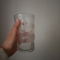 高质感磨砂玻璃杯，好看！