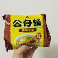 小吃｜原味冬菜味的公仔面