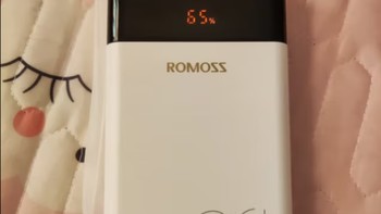 罗马仕（ROMOSS） 罗马仕20000毫安时充电宝移动电源18WPD双向快充智能数显大容量双USB 【数显大容量】双向
