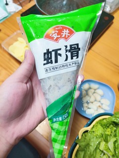 鲜嫩有嚼劲量还多的虾滑