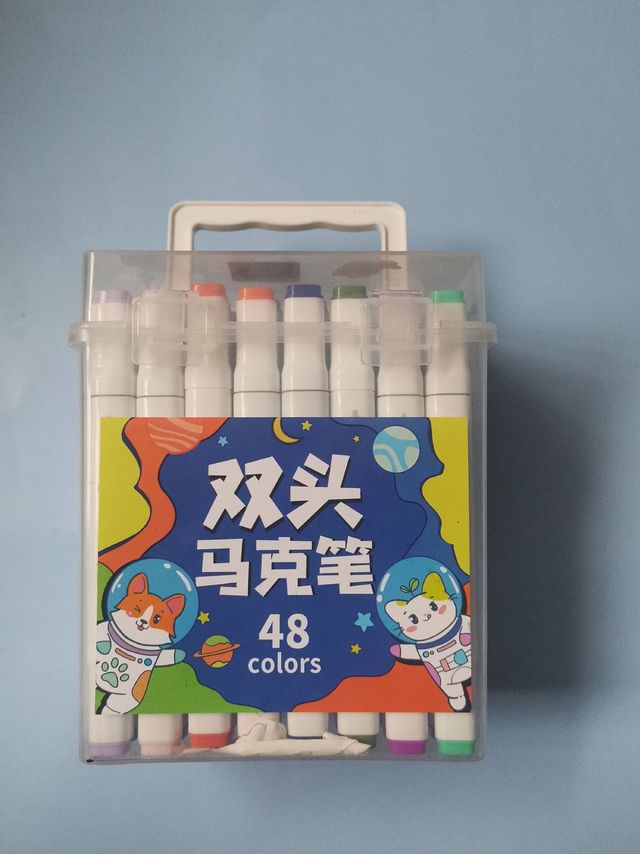 开学马克笔买上了