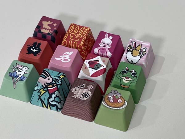 洛斐兔年定制键帽