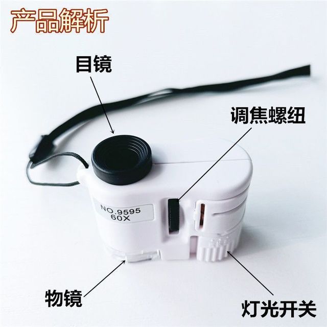 可以放大60倍的便携式放大镜