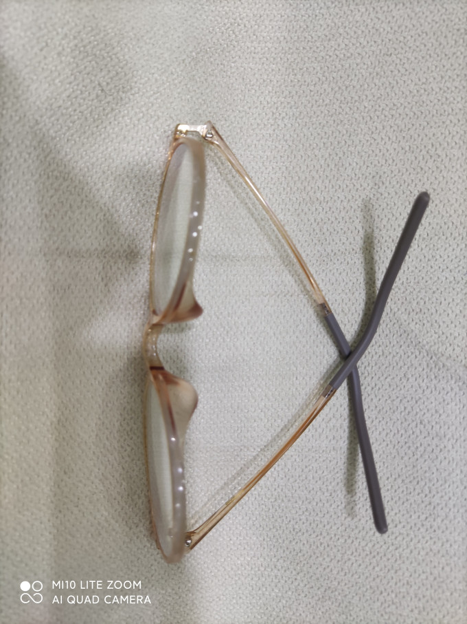 冷茶色近视眼镜框女款超轻素颜