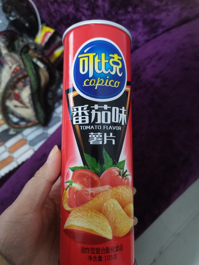 可比克薯片烧烤味图片