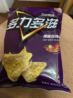 水土不服的国产多力多滋爆香热辣味玉米片