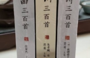 买了几本古诗词的书给小孩