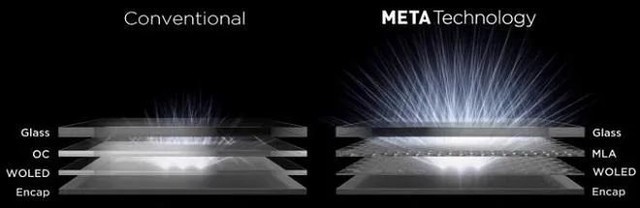 LG OLED最新META技术受蜻蜓眼结构启发，每个像素拥有超过5000个微透镜