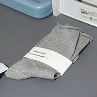 七七好物分享 篇四百六十九：这个双灰色的袜子我可以无数次回购！