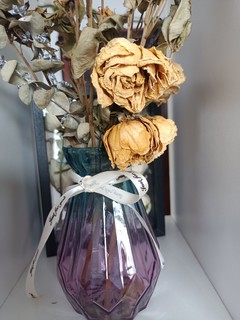 美丽的花瓶情人节收到的花花有地放啦