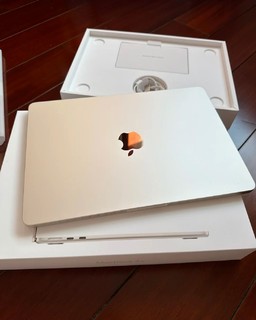 Macbook air m2星光色真的绝美