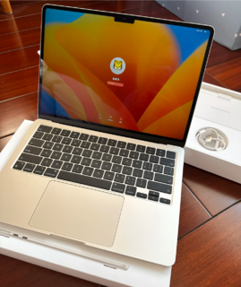 Macbook air m2星光色真的绝美