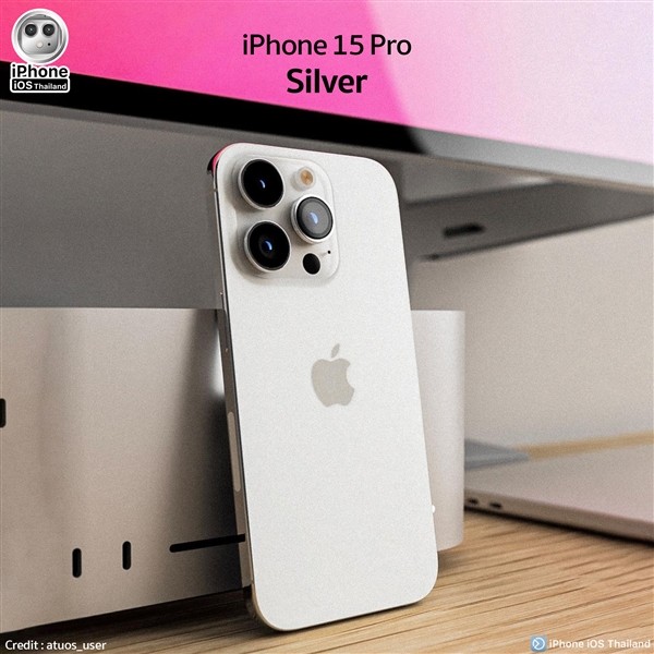 iPhone 15 Pro 或带来全新金色，最新渲染图出炉