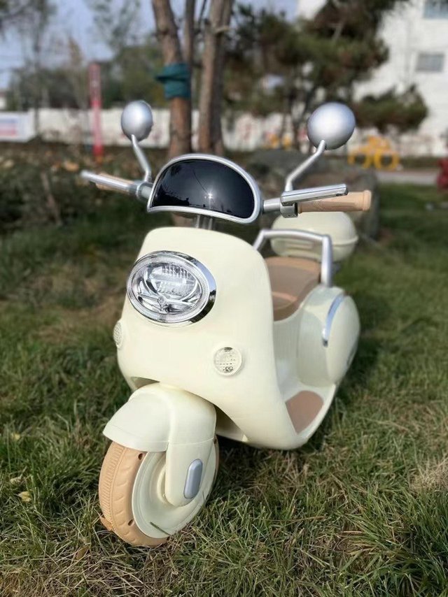 电动三轮车，专门为小朋友设计的