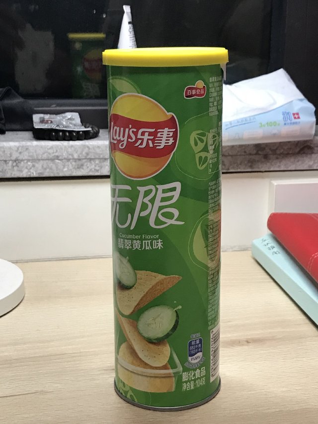 薯片只吃黄瓜味