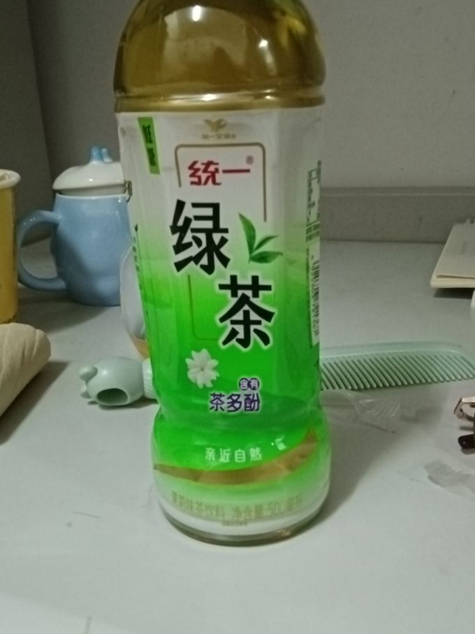 统一绿茶茉莉花味500ml15瓶装茉莉花味