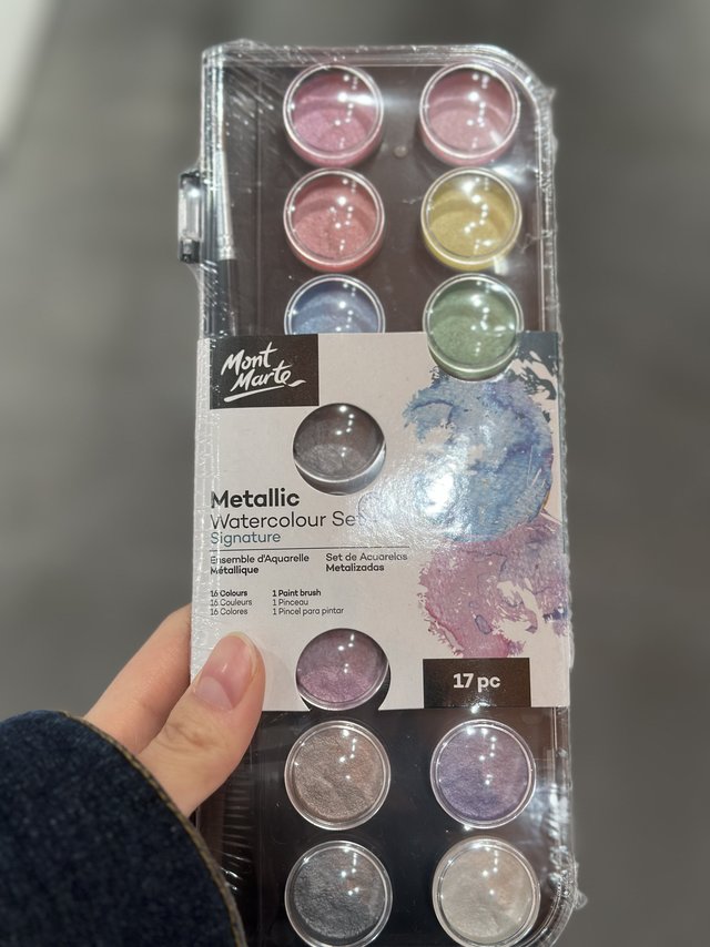 读书怎么少得了颜料盘呢？