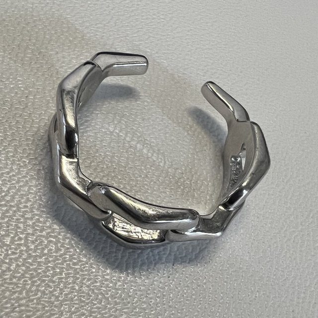 ins小众简约设计开口戒指