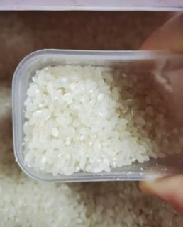 烧出来的米饭一粒粒的，很饱满，不粘牙