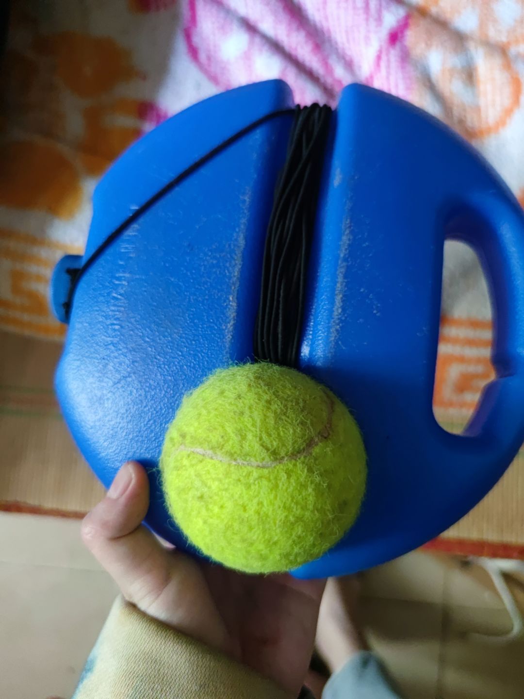 网球训练底座,一个人也可以打网球!