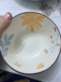 清新雏菊，超好看的陶瓷碗