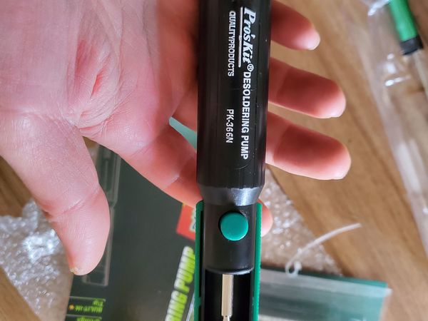 宝工双环气密吸锡器