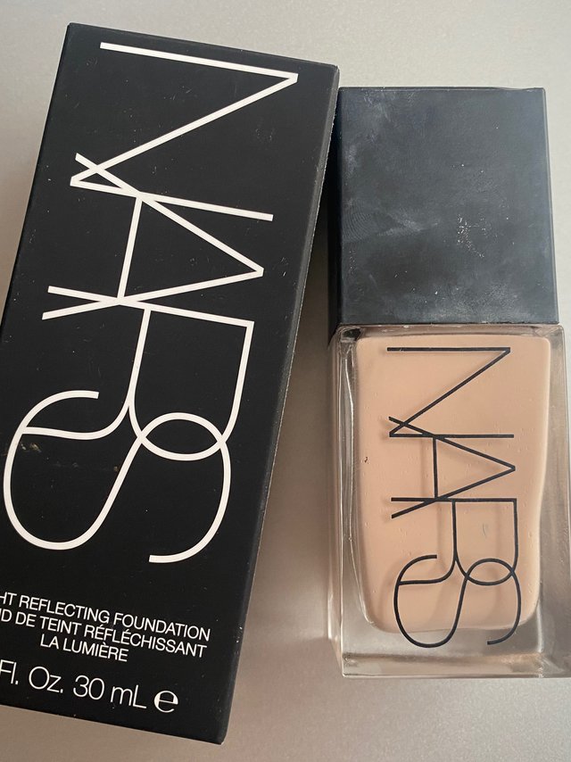 NARS小方瓶粉底空瓶记