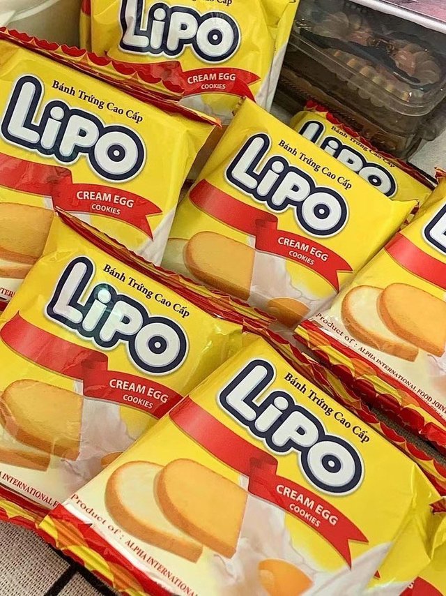 【官方直售】越南进口Lipo面包干135g/袋多